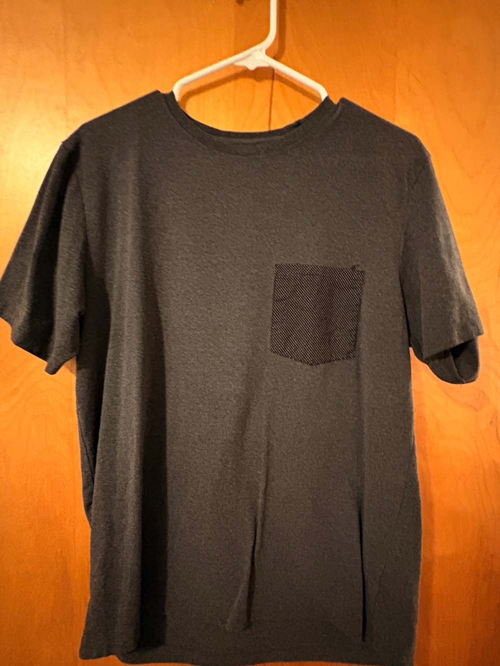 Women’s Black Pocket T-Shirt